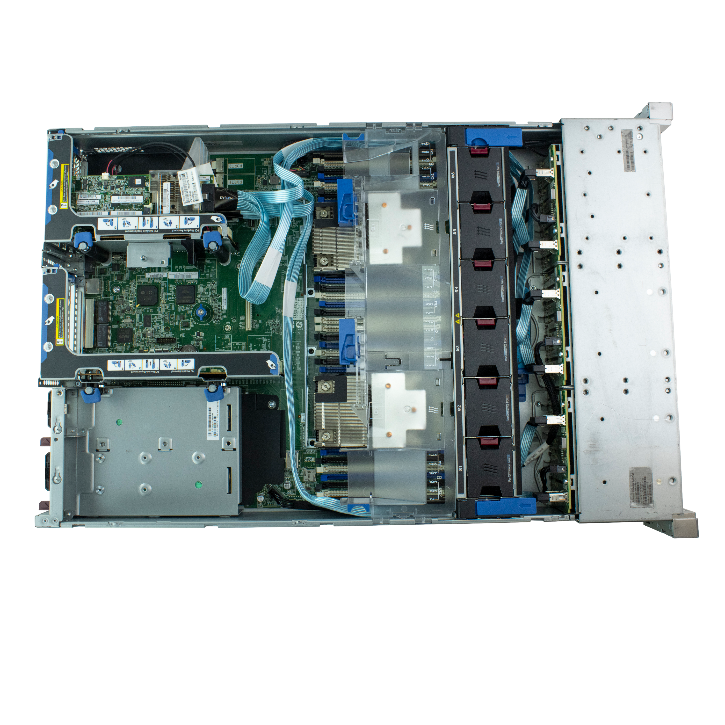 Сервер HP DL380 G9 noCPU 24хDDR4 3xP440 4Gb iLo 2х1400W PSU Ethernet 4х1Gb/s 24х2,5" FCLGA2011-3 (4)